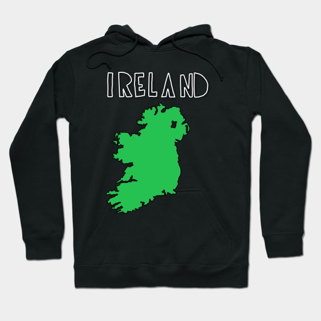 Ireland Hoodie by Rossla Designs